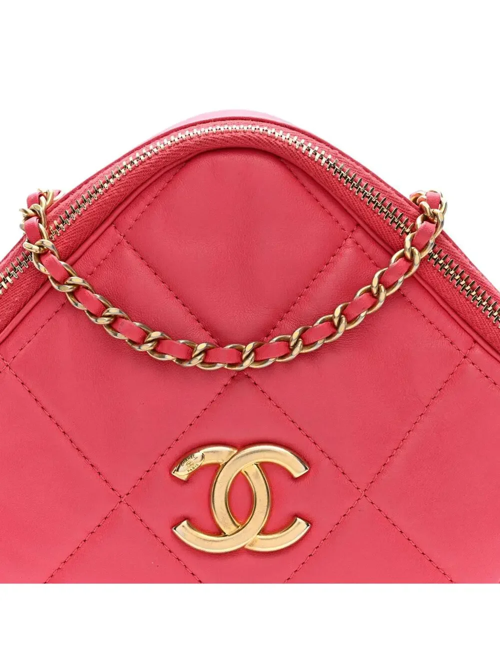 Chanel Lambskin Quilted Diamond Clutch #303628C16B